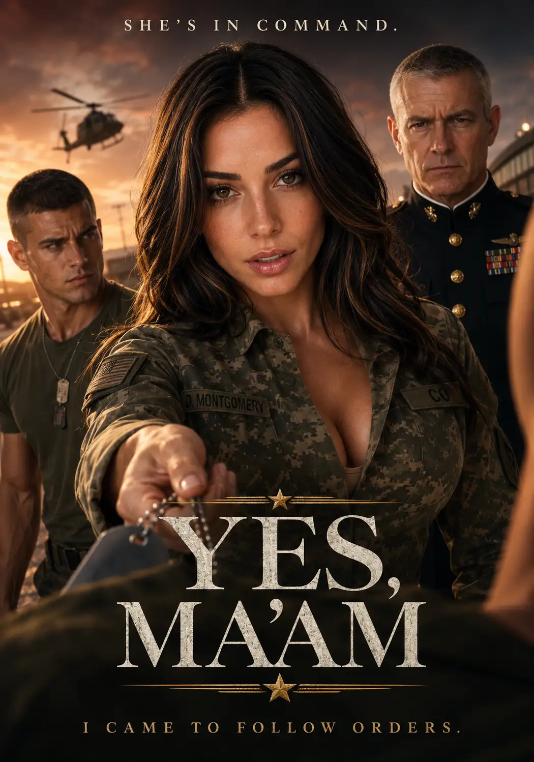 Official poster of YES MA'AM